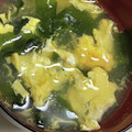 c_n's cooksnap of when they made 卵とわかめのふわふわ中華スープ.
