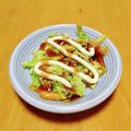ドルフィンサーモン's cooksnap of when they made 残った千切りキャベツDEお好み焼き風？.