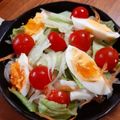 yumelon88's cooksnap of when they made ゆで卵とプチトマトのシーザーサラダ.