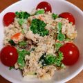 yumelon88's cooksnap of when they made サバ缶ポテサラ.