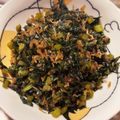 りぶchin's cooksnap of when they made ごま油香る！じゃこと大根菜炒め.