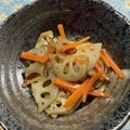 バウンド's cooksnap of when they made さくさく食感！レンコンのきんぴら♪.