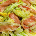 mana634's cooksnap of when they made 簡単に♪白菜とカニカマの卵とじ中華餡掛け.
