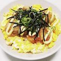 もぐ・ω・くま's cooksnap of when they made 親子マヨ丼★～からあげリメイク～.