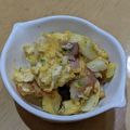 ラリー＆サラ's cooksnap of when they made 百合根のベーコン卵とじバター風味.