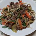 nyangomama's cooksnap of when they made プルコギ.