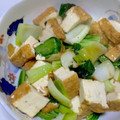 ピョンちゃん★'s cooksnap of when they made 時短簡単 青梗菜と厚揚げの生姜とろみ炒め.