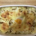 かおり♡♡♡'s cooksnap of when they made コーンスープの素で豆腐グラタン.