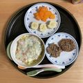 hare☆jun's cooksnap of when they made 離乳食にも♫鯖缶と大根でつくね風おやき.