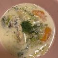ピーナッツ子♪'s cooksnap of when they made 牡蠣とほうれん草の豆乳クリームスープ.