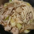 まな姫's cooksnap of when they made 【めんつゆで】❀舞茸と豚バラ肉うどん❀.