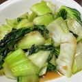 わのなの's cooksnap of when they made チンゲン菜とニンニクの簡単中華炒め♪.