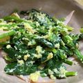 すみっちゃん's cooksnap of when they made 我が家のほうれん草の卵とじ.
