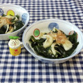 みかかめ's cooksnap of when they made さっぱり☆わかめと玉ねぎのおかかサラダ.