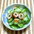 にきけん's cooksnap of when they made きゅうりとちくわの甘酢♡.