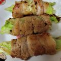 クック9LBA3O☆'s cooksnap of when they made キャベツの豚バラ巻きdeウスターマヨ炒め.