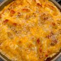 hookempea's cooksnap of when they made 【アレンジ】ミートソースマカロニグラタン.