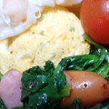 ﾋﾟﾛﾐ♡'s cooksnap of when they made お弁当に♡青のりとゴマの卵焼き.