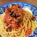 ぞぞぱぱ's cooksnap of when they made シェフ直伝！プッタネスカ・スパゲティー.