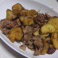 きらり流れ星's cooksnap of when they made さつまいもと豚肉の甘辛炒め.