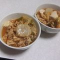 きらり流れ星's cooksnap of when they made キムチチゲ芋煮.