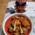 朔夜♫'s cooksnap of when they made 〖南瓜と豚肉の煮物*バター風味〗.