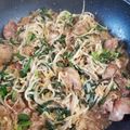 うね子ちゃん's cooksnap of when they made ご飯おかわり～！これが俺のレバニラ炒め！.