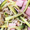 ☆ayami☆26's cooksnap of when they made きゅうりともやしとハムのサラダ.