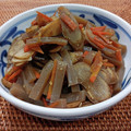 さくらスキップ's cooksnap of when they made ごぼうとこんにゃくの甘辛生姜炒め.