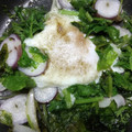 xyzクック's cooksnap of when they made うちの野菜炒め☆目玉焼きが乗ってます.