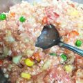 フジぽん's cooksnap of when they made 衛生的。ひき肉の練り方。.