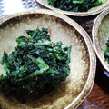 ひっこ's cooksnap of when they made ちょこっと副菜 春菊の胡麻和え.