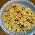 kuraikao's cooksnap of when they made キムチの素で★時短・簡単キムチチャーハン.