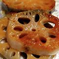 チコリママ's cooksnap of when they made 厚切りレンコンソテー.
