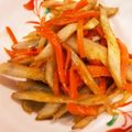 なーなちゃん's cooksnap of when they made ちょっぴり洋風☆オリーブ油できんぴら牛蒡.