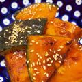 szkbleu's cooksnap of when they made バター醤油かぼちゃの照り焼き.