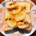 なーなちゃん's cooksnap of when they made りんごのトースト.