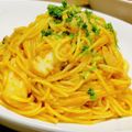 とろろ☆'s cooksnap of when they made 特別な日海老と帆立のクリームトマトパスタ.