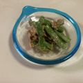 papikun's cooksnap of when they made インゲンのおかか醤油マヨ和え.