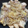 クックW8HCH4☆'s cooksnap of when they made 節約簡単＊豚小間もやしチャンプルー.