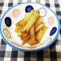 三つ葉つくし's cooksnap of when they made きくいもの油炒め.