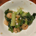 yukinoko21's cooksnap of when they made 簡単♪海老と青菜のオイスターソース炒め.