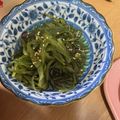 なそたろ's cooksnap of when they made シャキシャキ生茎わかめの中華サラダ.