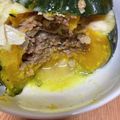 Ohka_mama's cooksnap of when they made 簡単レンチン！ 肉詰めミニカボチャ♪.