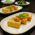 こうゆちゃん's cooksnap of when they made 厚揚げおつまみ♡人参おろしポン酢がけ.