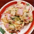 kahourain's cooksnap of when they made スイートチリマヨ❤ポテトサラダ.