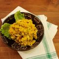 noppie's cooksnap of when they made かぼちゃときのこのホットサラダ.
