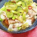 hitomi♪＊'s cooksnap of when they made ☆白菜と豚肉のネギだれ☆フライパン蒸し.