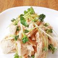 やなぎだまこ's cooksnap of when they made 鶏と貝割れの明太マヨ和え.