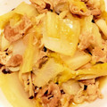 みっちゃんの娘's cooksnap of when they made 簡単☆絶品！！白菜と豚肉の旨煮.